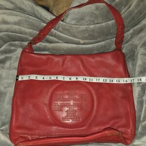 Like NEW Tory Burch Red Leather Women's Bag